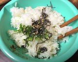 ★おにぎり弁当★炊込み・しそ昆布作り方2写真
