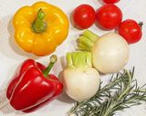 いろいろ野菜のローズマリーロースト作り方1写真