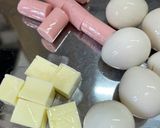＊プチコロッケ○△□♪３種類の具材入り＊作り方2写真