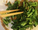 春菊の胡麻和え作り方4写真