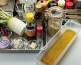 ピリ辛大根パスタのバタポン仕立て作り方1写真
