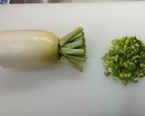 ピリ辛大根パスタのバタポン仕立て作り方3写真