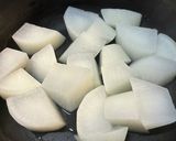 ★大根と豚肉のうま味噌煮★作り方3写真