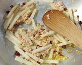 ピリ辛大根パスタのバタポン仕立て作り方12写真
