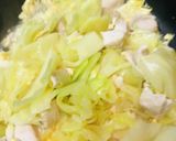 鶏肉とキャベツのあっさり炒め作り方3写真