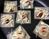 焼売の皮・新玉ねぎのミニピザ♡作り方3写真