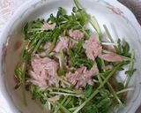 簡単★豆苗とえのきの炒め物作り方5写真