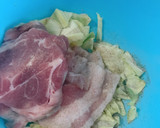 簡単俺の飯　そばめし作り方1写真