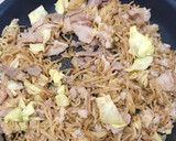 簡単俺の飯　そばめし作り方4写真