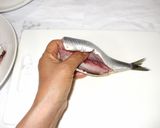 いわし甘酢漬け♪簡単いわし手開きさばき方作り方5写真