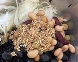 ひじき・玉ねぎ・豆入り健康サラダ♪作り方5写真