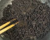 ドリップコーヒー後のコーヒー豆で油とり作り方13写真