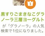 黒すりごまきなこグラノーラ三層ヨーグルト作り方8写真