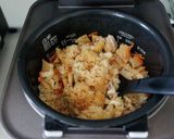鶏肉と筍の炊き込みご飯。作り方6写真