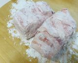 調味料は１個!厚揚げの豚バラチーズ包み作り方3写真