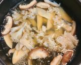 香り高いホホホタケの蒸し煮作り方2写真