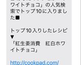 紅生姜消費 紅白ホワイトチョコ作り方14写真