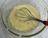 卵1個*レンジで*豆腐入り卵焼き作り方1写真