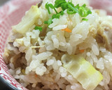 たっぷり筍と鶏の炊き込みご飯作り方4写真