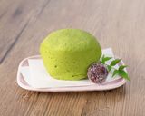 みるく寒天サンド抹茶蒸しパン（豆乳使用）作り方3写真