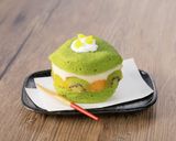 みるく寒天サンド抹茶蒸しパン（豆乳使用）作り方5写真