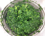 【保育園給食】ほうれん草の白和え作り方1写真
