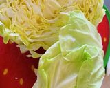 まるごとロールキャベツのパスタ添え♡作り方7写真
