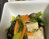 小松菜と高野豆腐の含め煮作り方11写真
