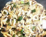 お豆腐和風ハンバーグ用きのこ餡掛けソース作り方1写真