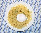パスタの温玉のせ《レトルトソース使用》作り方5写真