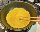 ふわふわ卵と牛肉の塩麹炒め作り方1写真
