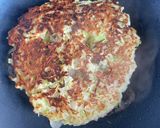小麦粉からフライパンで作るお好み焼き作り方5写真