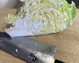 鶏むね肉とキャベツの中華風炊き込みご飯作り方2写真