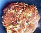 小麦粉からフライパンで作るお好み焼き作り方6写真