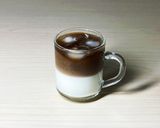 お洒落✨ツートンカフェオレ作り方6写真