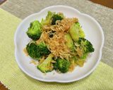 旨味がぎゅ！桜えびと蒸し焼きブロッコリー作り方5写真