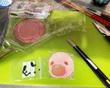 ポムポムプリンとカービィのキャラ弁当作り方2写真