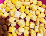ツナコーンにんじんの炊き込み粥　離乳食作り方1写真