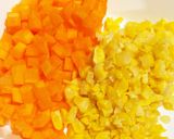ツナコーンにんじんの炊き込み粥　離乳食作り方2写真