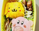 ポムポムプリンとカービィのキャラ弁当作り方15写真