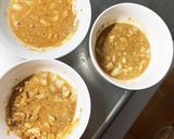肉無豆腐簡単万能きな粉ごまダレ味野菜炒め作り方5写真