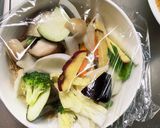 肉無豆腐簡単万能きな粉ごまダレ味野菜炒め作り方13写真