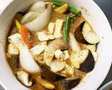 肉無豆腐簡単万能きな粉ごまダレ味野菜炒め作り方17写真