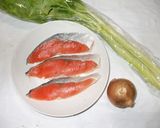 鮭と玉ねぎの蒸し焼き♪冷え性に簡単薬膳作り方1写真