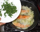 鮭と玉ねぎの蒸し焼き♪冷え性に簡単薬膳作り方9写真