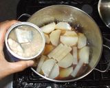 さば缶大根煮物♪むくみ腫れに簡単漢方薬膳作り方5写真