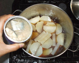 さば缶大根煮物♪むくみ腫れに簡単漢方薬膳作り方5写真