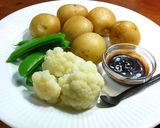 イカ墨パスタ　青いトマト　（発酵玉葱）作り方10写真