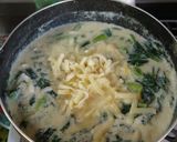 ヨウサマの減塩ANA風朝食小松菜スープ作り方4写真