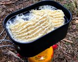 ▲山ごはん▲ファミチキで排骨麺作り方2写真